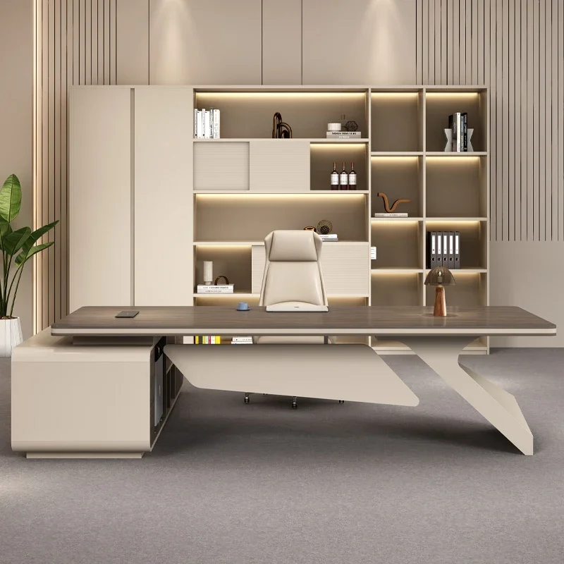Home Office Work Table - 스토리지 메사스 게이밍 임원용 사무실 책상