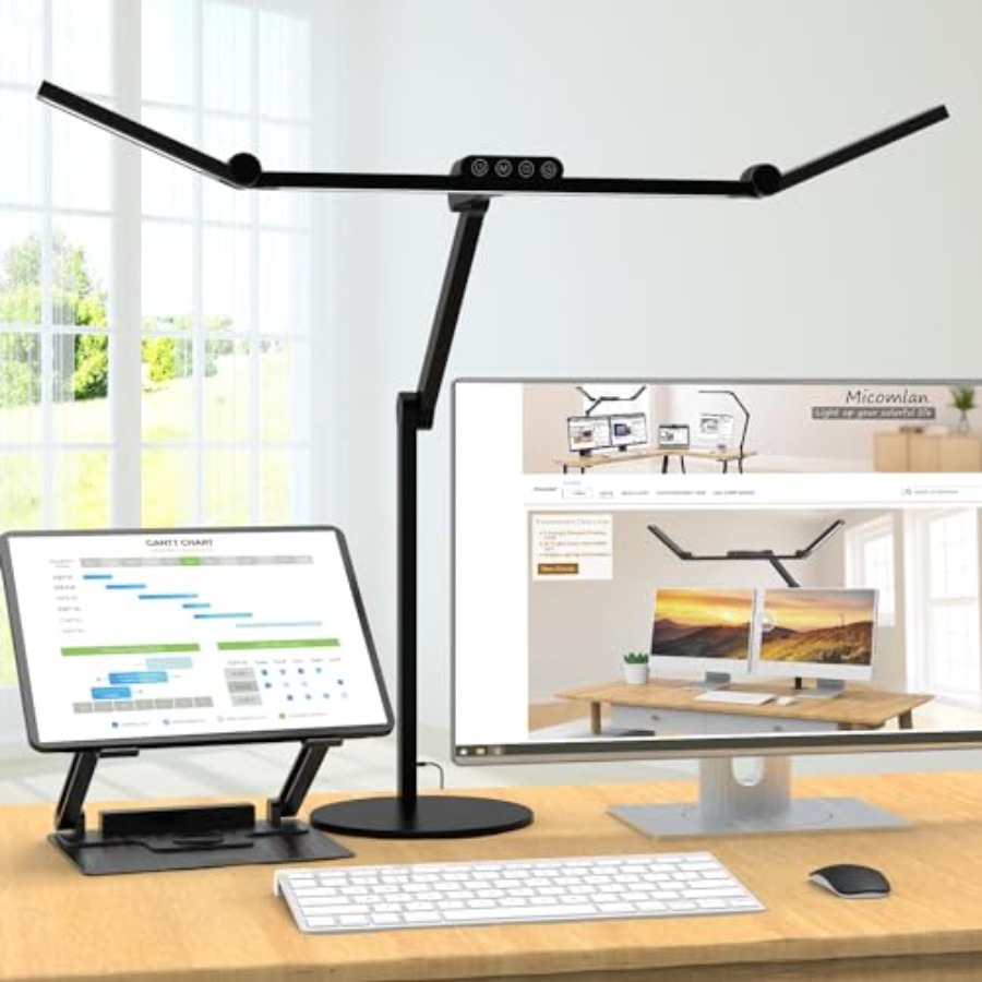 Home Office Desks - 분위기 조명 기능이 있는 건축가용 책상