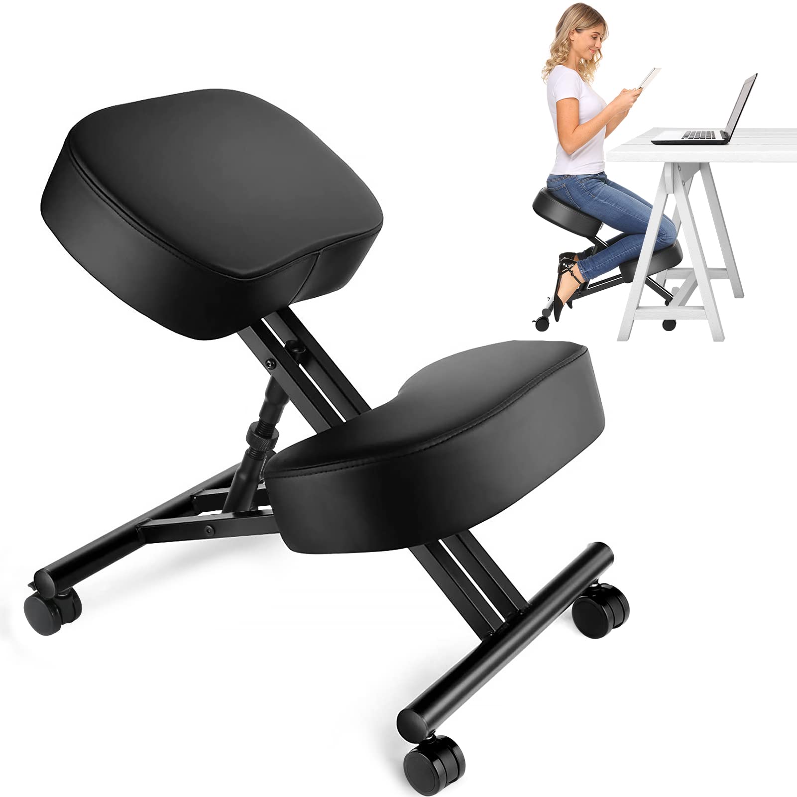 Home Office Furniture - 사무실용 인체공학적 무릎꿇이 의자, 가정 및