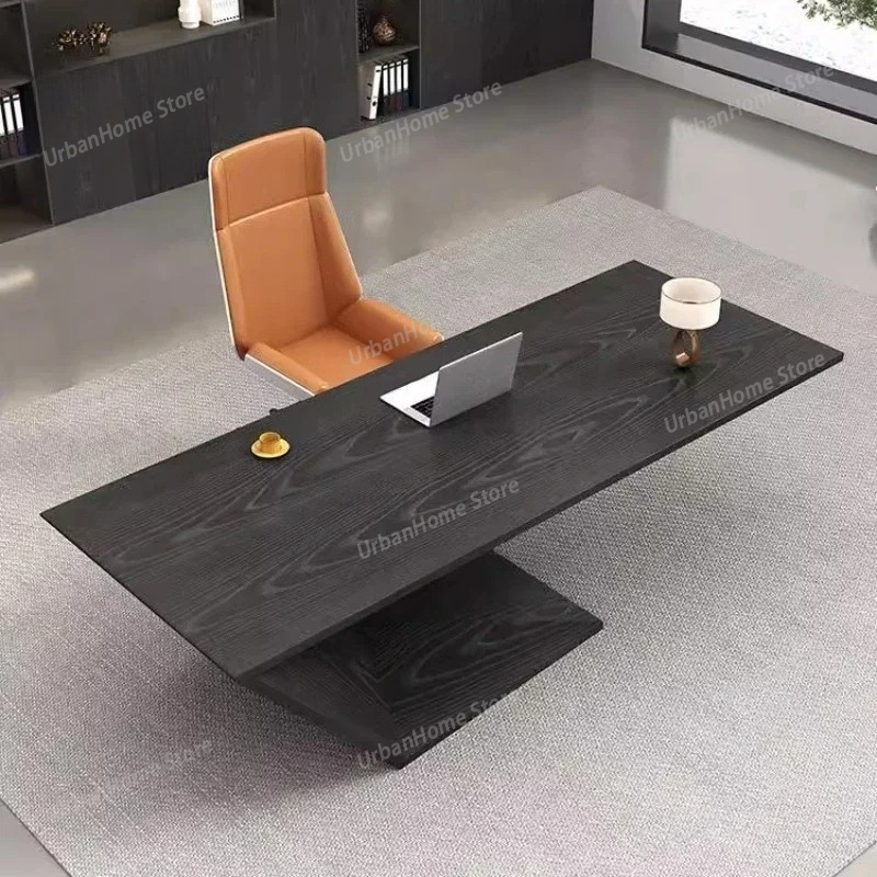 Home Office Work Table - 작업용 임원 책상 의자 디자이너 Asthetic