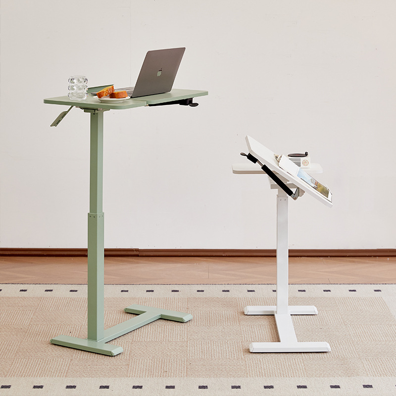 Home Office Work Table - 높이 조절 가능한 사이드 데스크 테이블,