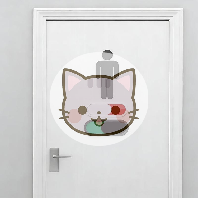 Home Office Vacantes - 1개입 방해 금지 표시판, 사용 가능/미사용