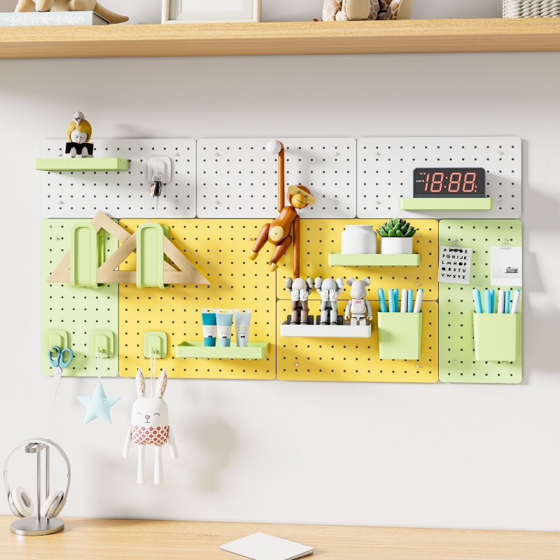 구멍 보드 DIY 금속 접시 거실 주방 책상 사무실 책 - Home Office Kitchen 리뷰 및 가격