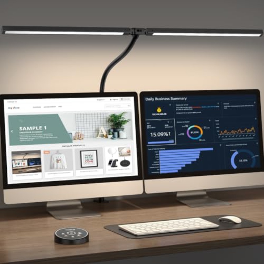 사무실 및 가정용 LED 데스크 램프 - 눈 보호 기능 - Home Office Desks 리뷰 및 가격