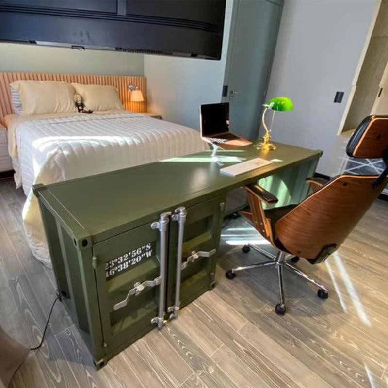 산업 스타일 컴퓨터 책상 가구 금속 책상 코너 오피스  - Home Office Work Table 리뷰 및 가격