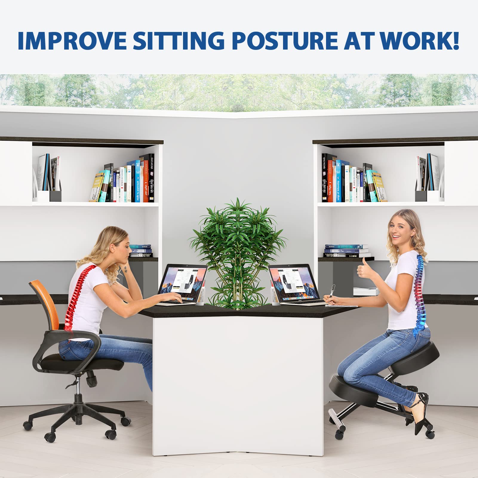 사무실용 인체공학적 무릎꿇이 의자, 가정 및 사무실용  - Home Office Furniture 리뷰 및 가격