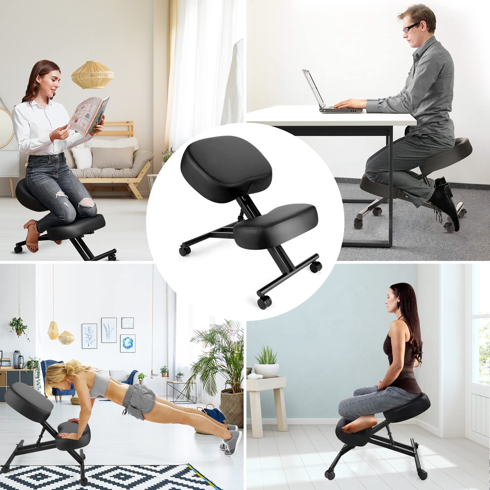 사무실용 인체공학적 무릎꿇이 의자, 가정 및 사무실용  - Home Office Furniture 리뷰 및 가격