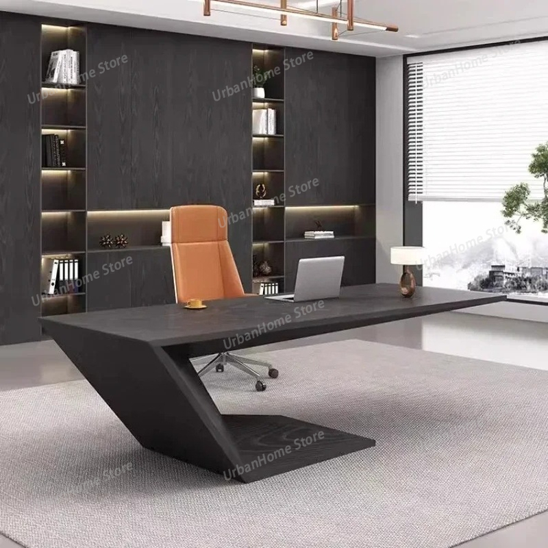 작업용 임원 책상 의자 디자이너 Asthetic Con - Home Office Work Table 리뷰 및 가격