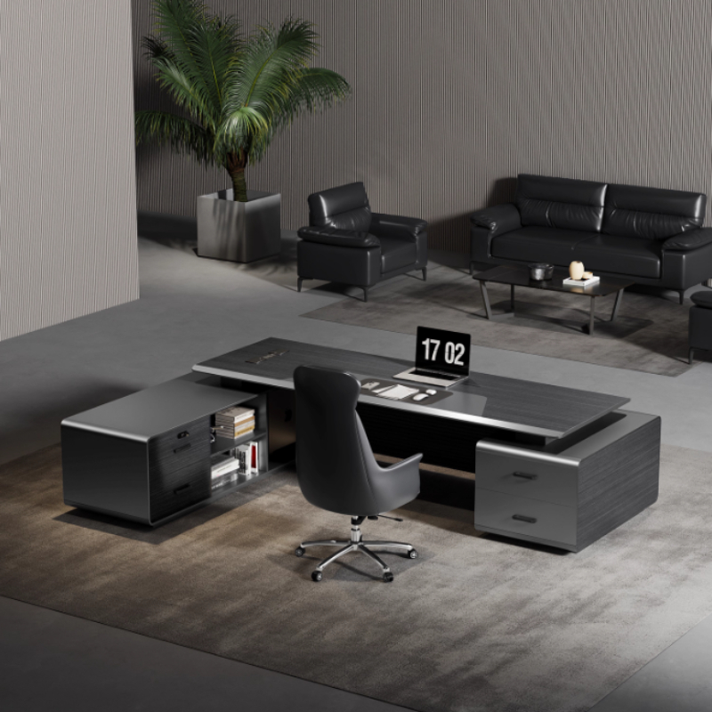 고급스러운 L자형 컴퓨터 책상 수납 공간이 있는 작업  - Home Office Work Table 리뷰 및 가격