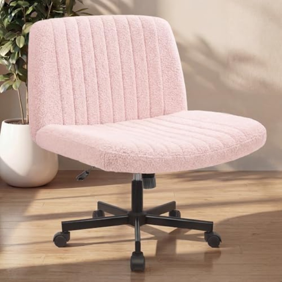 바퀴 달린 크리스크로스 의자, 홈 오피스용 크로스 레그 - Home Office Desks 리뷰 및 가격