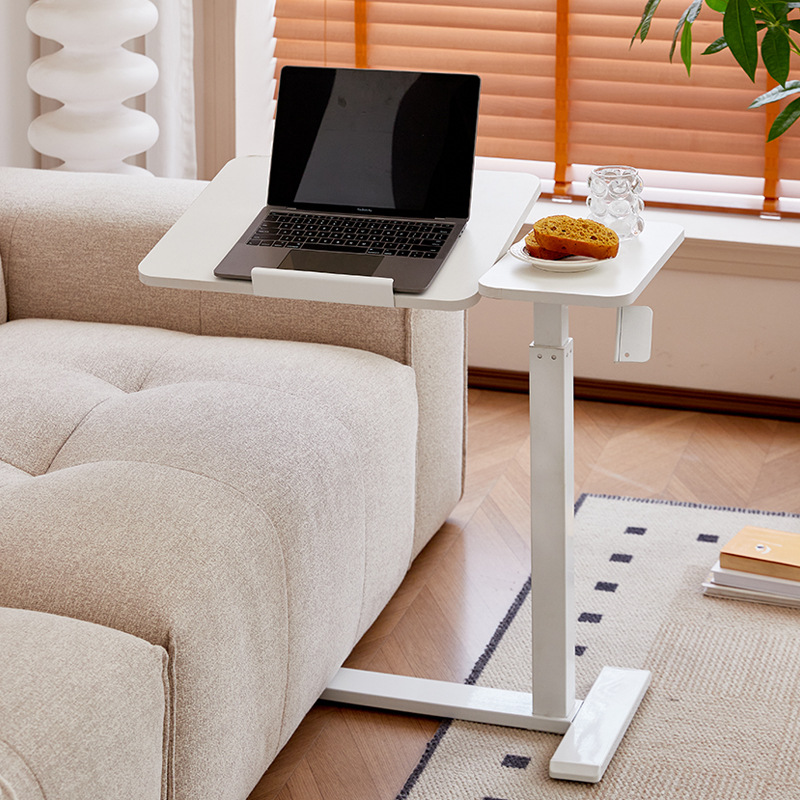 높이 조절 가능한 사이드 데스크 테이블, 휠이 달린 조 - Home Office Work Table 리뷰 및 가격
