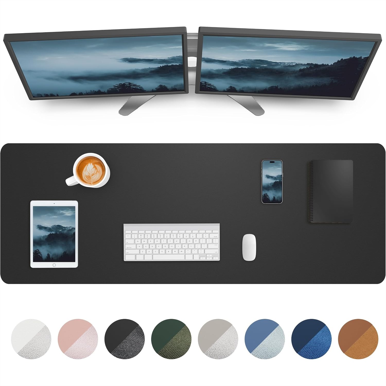 대형 데스크 매트 55x17인치 가죽 데스크 패드 보호 - Desk Mat Leather 리뷰 및 가격