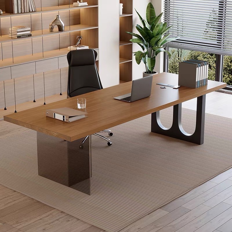 이탈리아 아크릴 플로팅 목재 사무실 책상 현대적인 심플 - Home Office Furniture 리뷰 및 가격