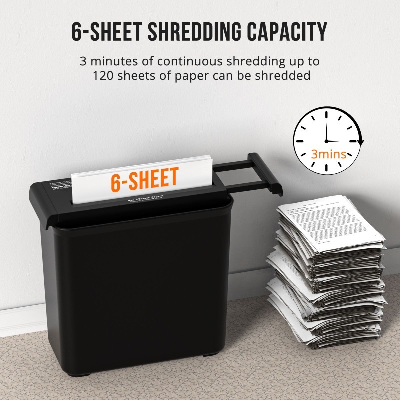 수동 종이 분쇄기, 휴대용 핸드 크랭크 스트립 컷 분쇄 - Home Office Paper Shredder 리뷰 및 가격