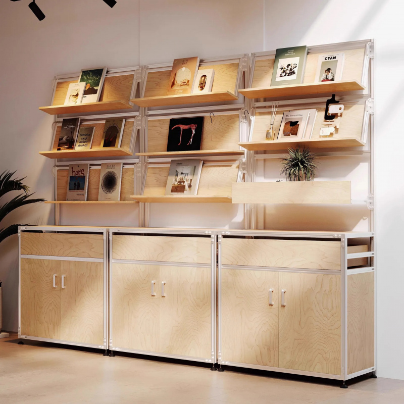 커피숍 가구 모던 디스플레이 수납장 거실 아트 전시 가 - Home Office Furniture 리뷰 및 가격