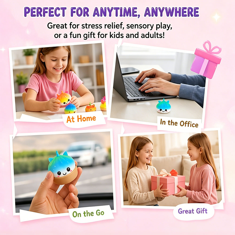 점보 유니콘 바오 번 스퀴시 장난감 슬로우 라이징 스퀴 - Home Office Simulator 리뷰 및 가격