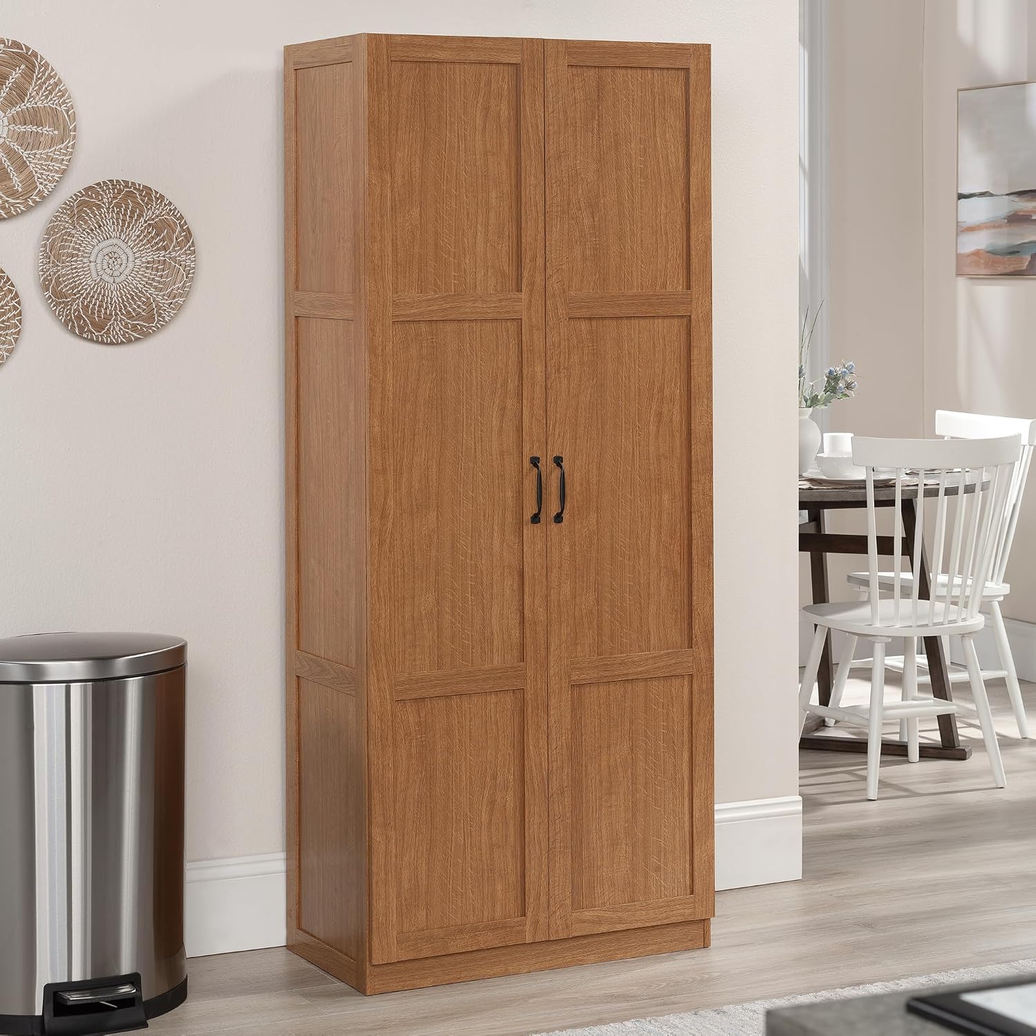 높이가 있는 수납장, 독립형 주방 식료품 저장실 정리함 - Home Office Furniture 리뷰 및 가격
