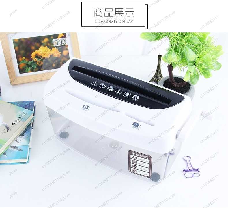 수동 핸드 크랭크 문서 파쇄기, 가정 및 사무실용 휴대 - Home Office Paper Shredder 리뷰 및 가격
