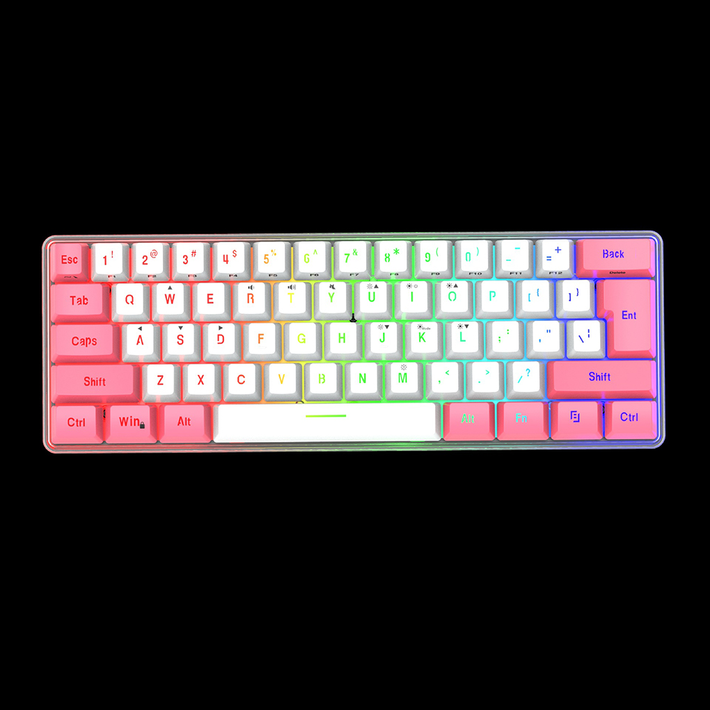 RGB 유선 기계식 키보드 61키 홈 오피스 비즈니스  - English Home Office 리뷰 및 가격