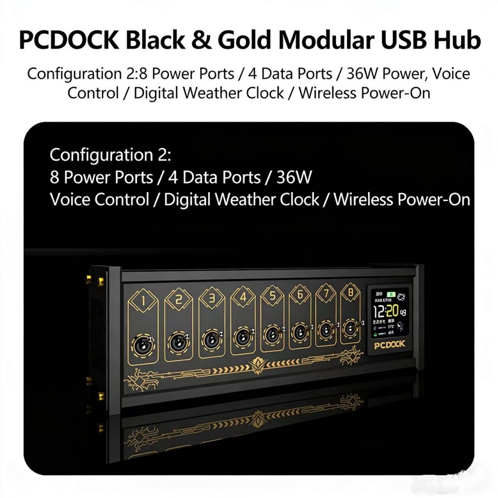 PCDOCK 블록 USB 데스크탑 멀티탭 스위치 포함  - Power Strip Desk 리뷰 및 가격