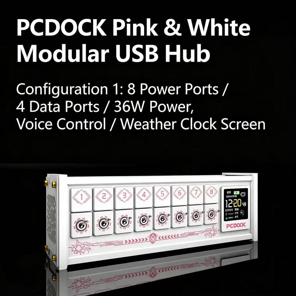 PCDOCK 블록 USB 데스크탑 멀티탭 스위치 포함  - Power Strip Desk 리뷰 및 가격