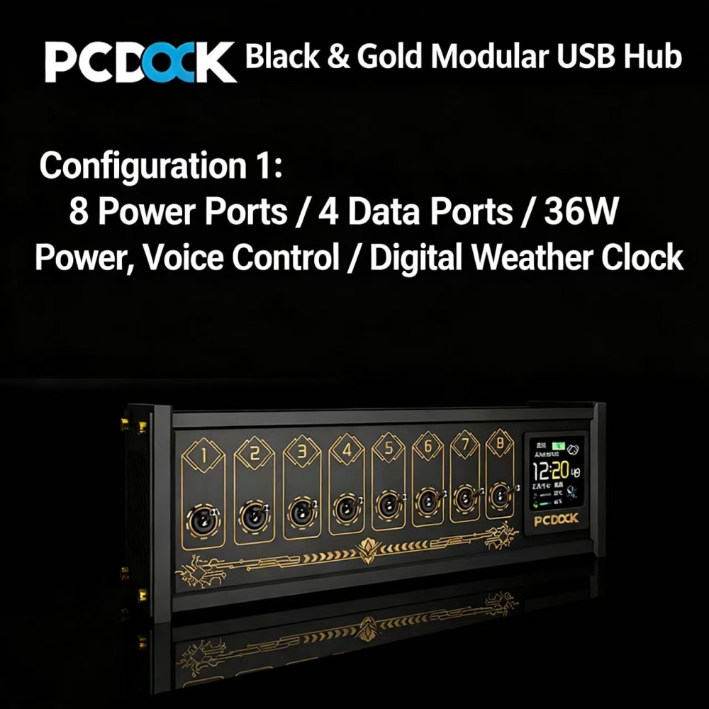 PCDOCK 블록 USB 데스크탑 멀티탭 스위치 포함  - Power Strip Desk 리뷰 및 가격
