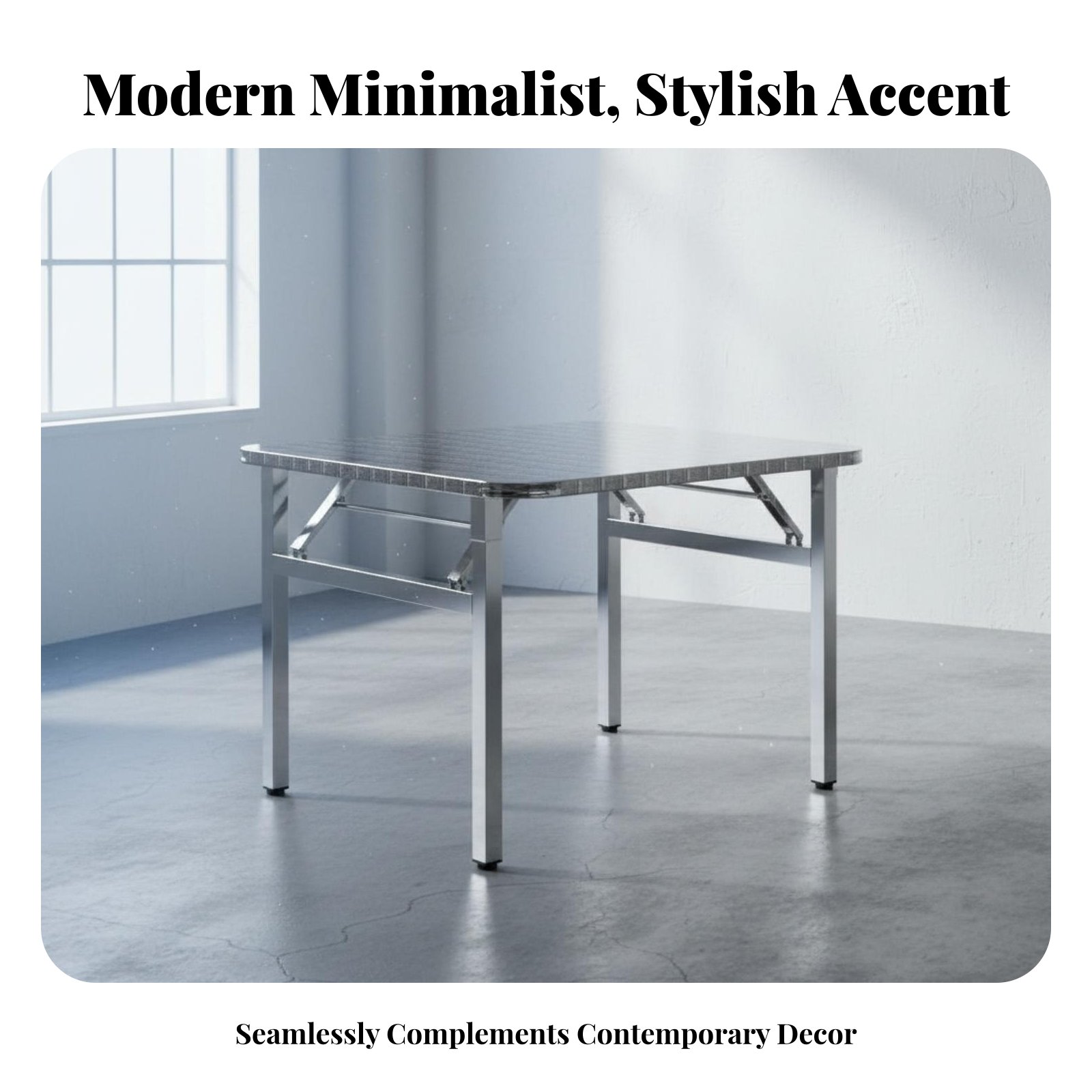 직사각형 접이식 테이블, 접이식 디자인, 식사용 가구, - Home Office Furniture 리뷰 및 가격