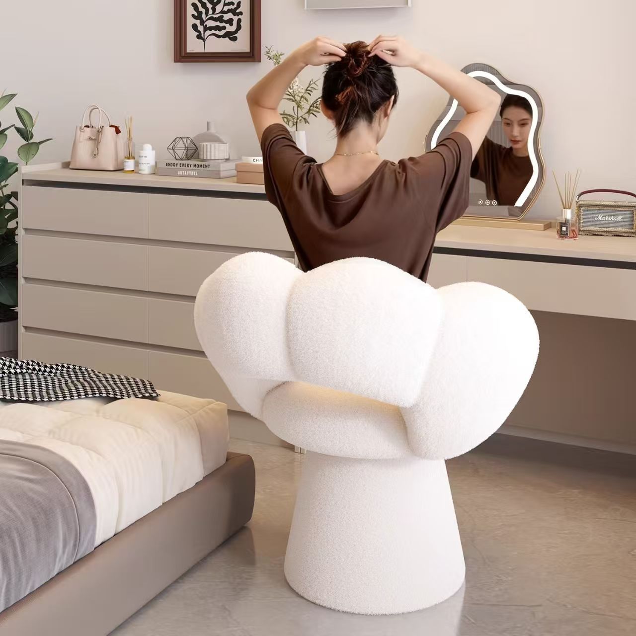 인체공학적 홈 오피스 책상 의자 요추 지지대 부드러운  - Home Office Furniture 리뷰 및 가격