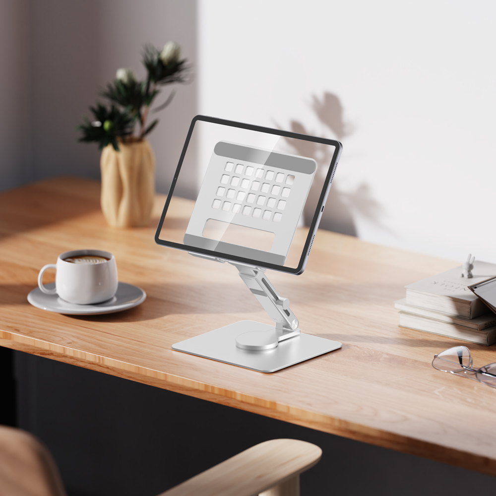 휴대용 알루미늄 태블릿 스탠드 홀더 데스크탑 접이식 조 - Home Office Pro 리뷰 및 가격